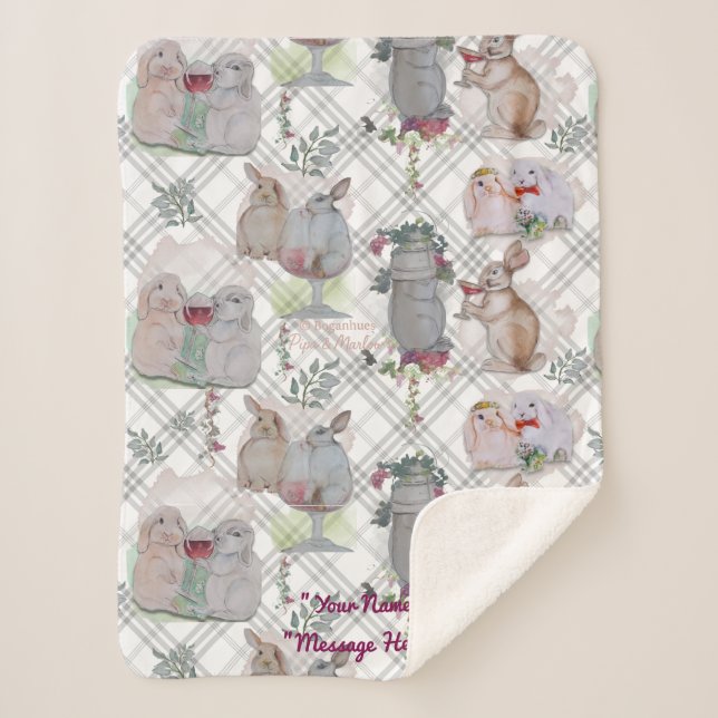 Cobertor Sherpa Tema Pipa e Marlow (Frente)