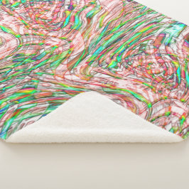 Cobertor Sherpa Tempestade de trilhas torcidas