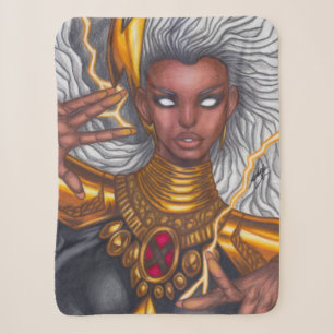 Cobertor Sherpa Tempestade ~ Ororo Munroe