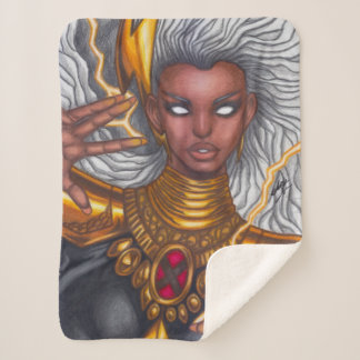 Cobertor Sherpa Tempestade ~ Ororo Munroe