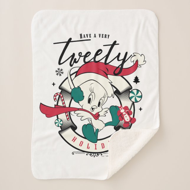 Cobertor Sherpa Tenha Um feriado de 20 anos (Frente)