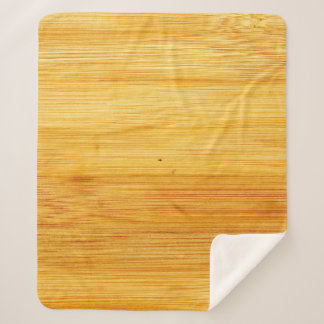 Cobertor Sherpa Textura de fundo do bambu de madeira