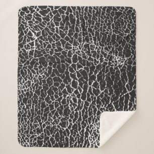 Cobertor Sherpa Textura de sobreposição em relevo desfocado do cro