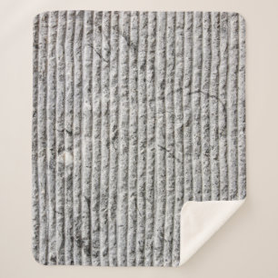 Cobertor Sherpa Textura na parede da cinza. Textura da parede de p