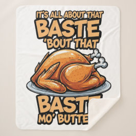 Cobertor Sherpa Thanksgiving Sherpa Blanket