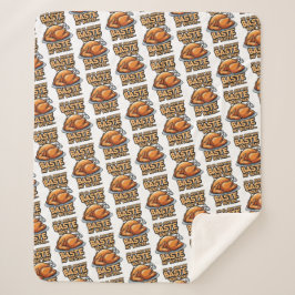 Cobertor Sherpa Thanksgiving Sherpa Blanket