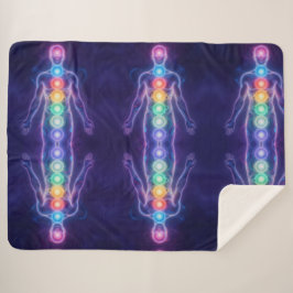 Cobertor Sherpa The 7 Chakras