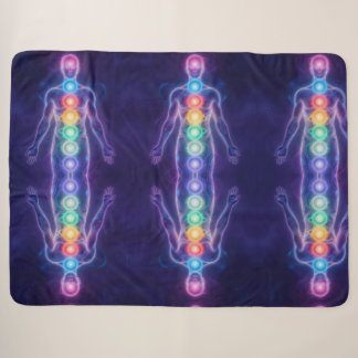 Cobertor Sherpa The 7 Chakras