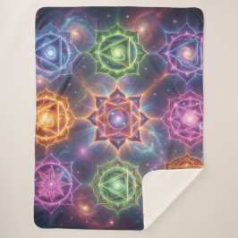 Cobertor Sherpa The 7 Chakras´6