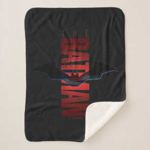 Cobertor Sherpa The Batman Vertical Logo