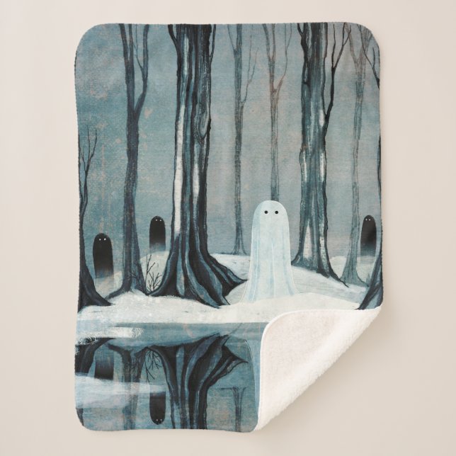 Cobertor Sherpa The Frozen Lake (Frente)
