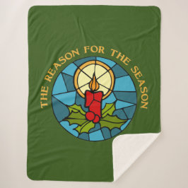 Cobertor Sherpa The Reason for the Season 3