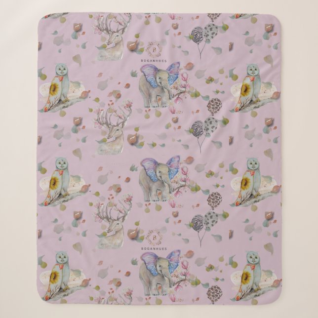 Cobertor Sherpa Theme Baby (Frente)