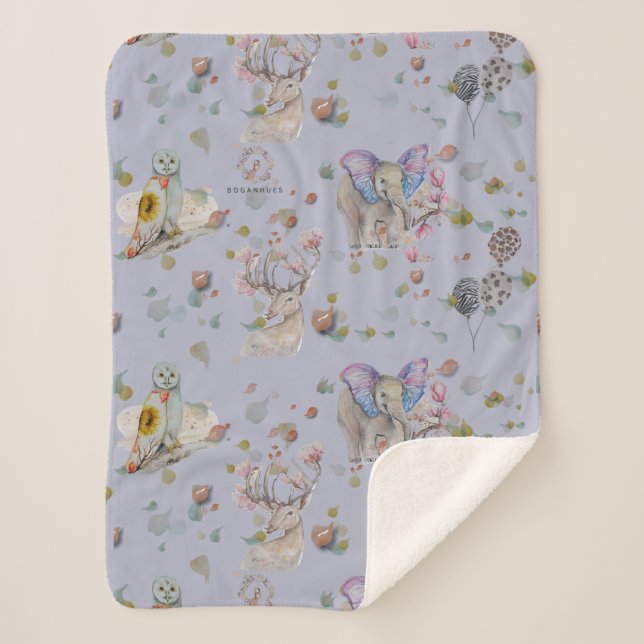 Cobertor Sherpa Theme Baby (Frente)