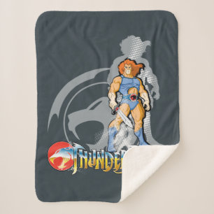 Cobertor Sherpa ThunderCats   Gráfico de Sombra de Leão-O Halftton