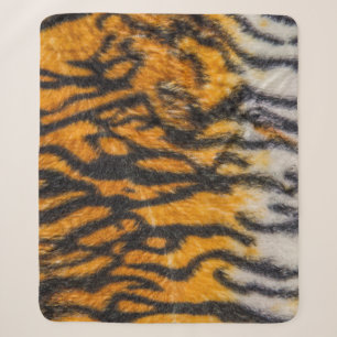 Cobertor Sherpa Tiger patterned backgroundabstract, animal, asia,