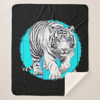 Cobertor Sherpa Tigre Branco