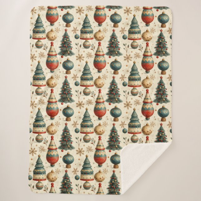 Cobertor Sherpa Timeless Tree (Frente)