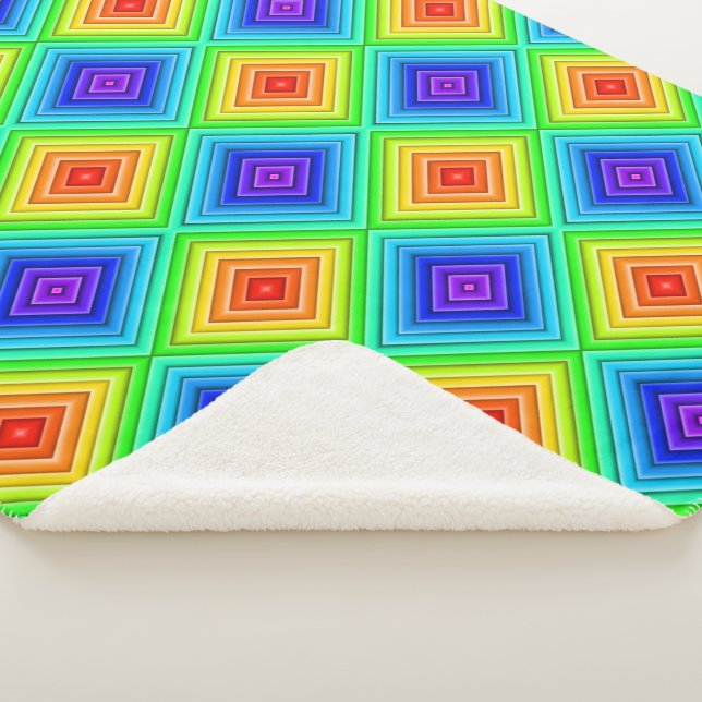 Cobertor Sherpa Topografia Geométrica - Sherpa Blanket (3/4)