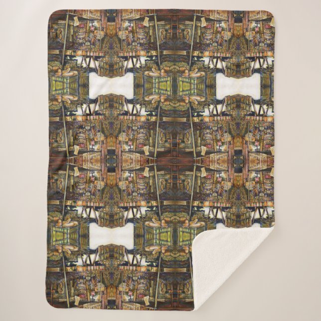 Cobertor Sherpa Torna a criatividade mais brilhante (Frente)