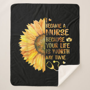 Cobertor Sherpa Tornei-Me Enfermeira