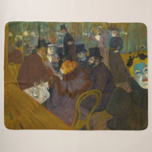 Cobertor Sherpa Toulouse-Lautrec - No Rouge