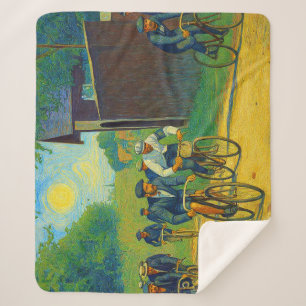 Cobertor Sherpa Tour de France Primeira Corrida 1903 van Gogh Redu