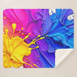 Cobertor Sherpa Travesseiro decorativo