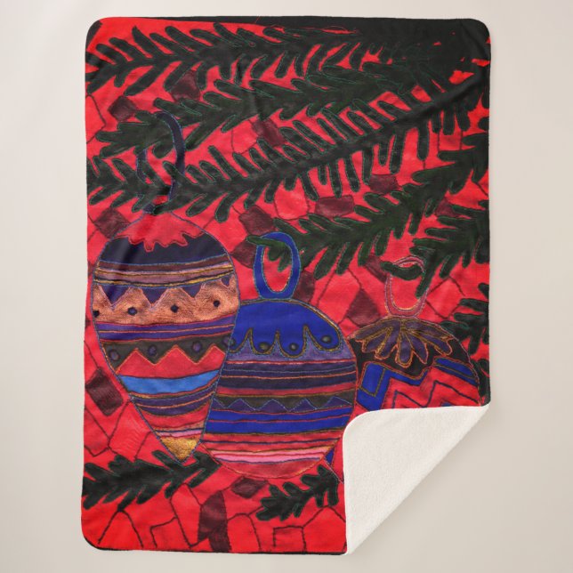 Cobertor Sherpa Três bolhas (Frente)