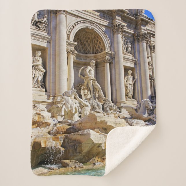 Cobertor Sherpa Trevi fountain (Frente)