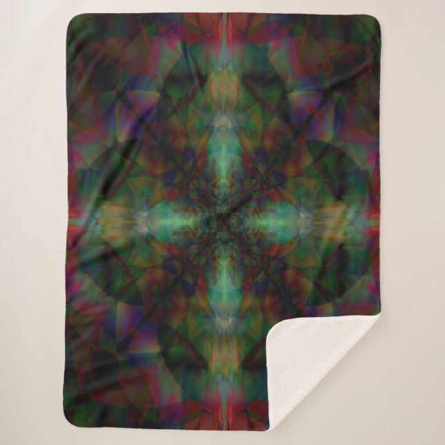 Cobertor Sherpa Tribal (Frente)