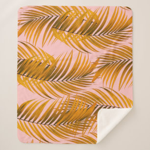 Cobertor Sherpa Tropical Realista deixa a moda de tendências de pa