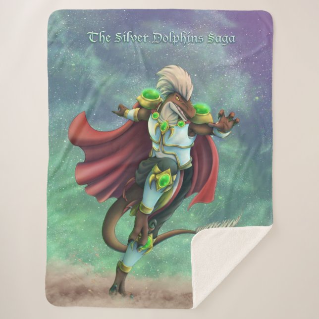 Cobertor Sherpa TSDS: Justin Arisdale Cobrir Art Solo Earth (Frente)