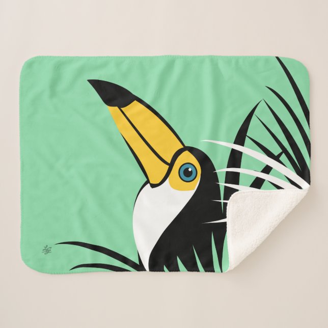 Cobertor Sherpa Tucano-toco (Frente (Horizontal))