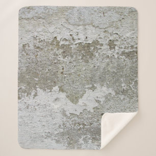 Cobertor Sherpa Túmulo de área branca e castanha