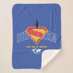 Cobertor Sherpa Último Filho de Krypton Emblem