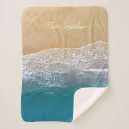 Cobertor Sherpa Um com a Praia