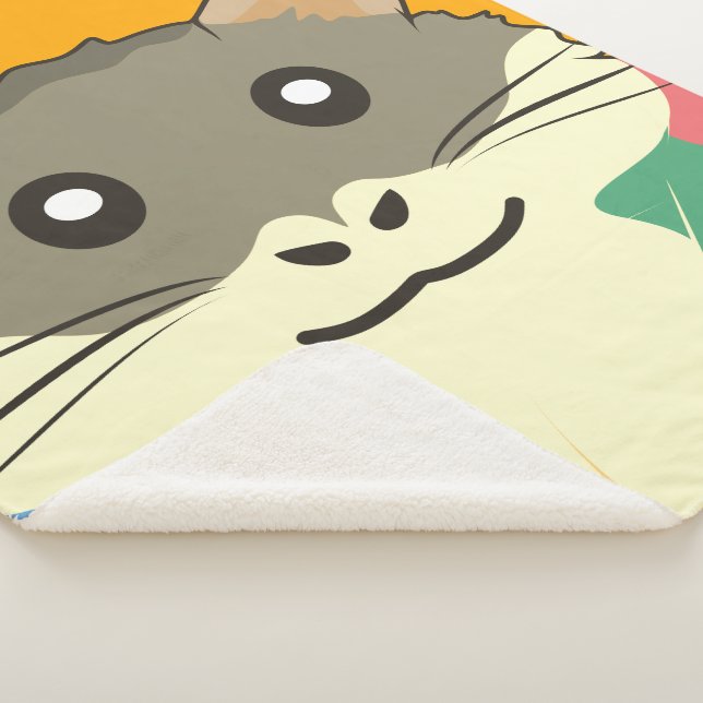 Cobertor Sherpa Um hamster divertido (3/4)