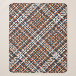 Cobertor Sherpa Um padrão inconstante de xadrez de tartan escocês.