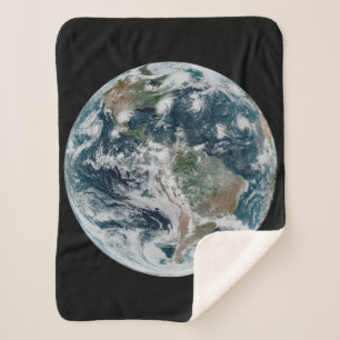 Cobertor Sherpa Uma Cadeia De Ciclones Tropicais