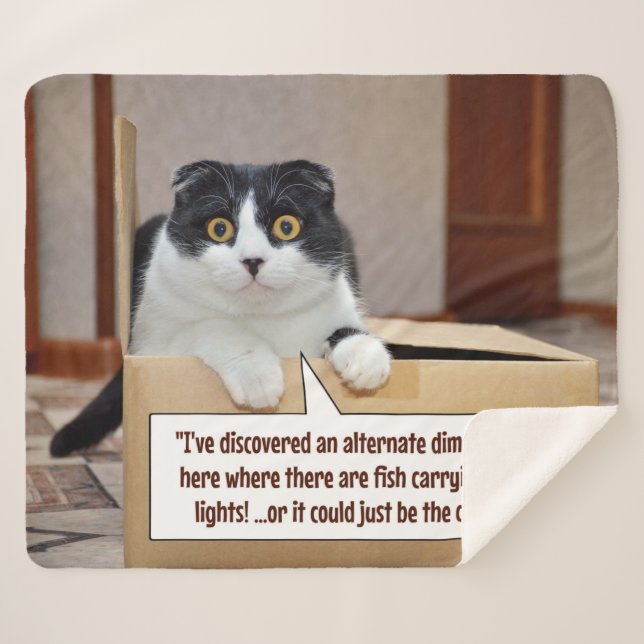 Cobertor Sherpa Uma dimensão alternativa (Frente (Horizontal))