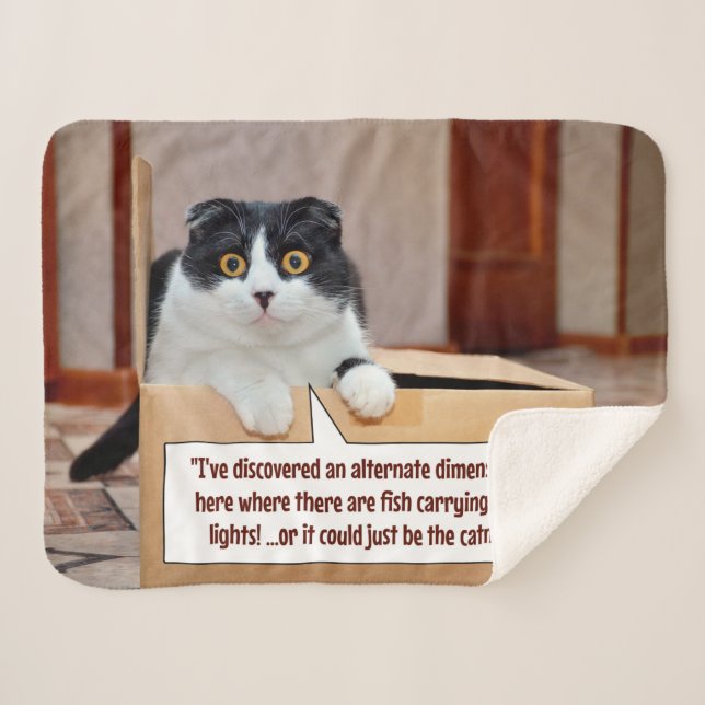 Cobertor Sherpa Uma dimensão alternativa (Frente (Horizontal))