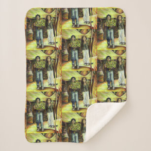 Cobertor Sherpa Uma Fase de ChapeI Sistina de um ChaIIenge