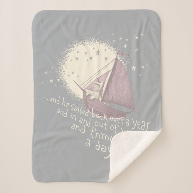 Cobertor Sherpa Uma Viagem de Ano com Max (Frente)