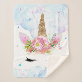 Cobertor Sherpa Unicorn Blanket - Sherpa