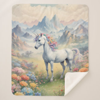 Cobertor Sherpa Unicorn Sherpa Blanket