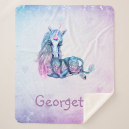 Cobertor Sherpa Unicorn Sherpa Blanket