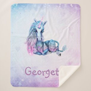 Cobertor Sherpa Unicorn Sherpa Blanket