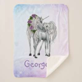 Cobertor Sherpa Unicorn Sherpa Blanket