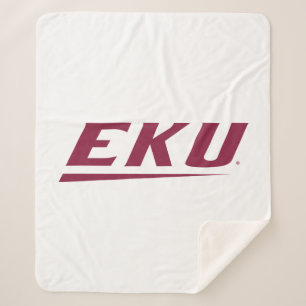 Cobertor Sherpa Universidade de Kentucky Oriental   EKU